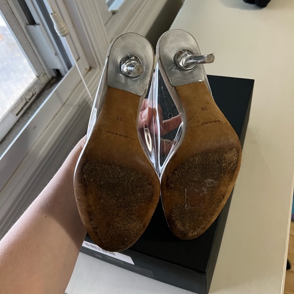 Yeezy’s Season 7 Clear PVC Mule 90MM Heel - Picture 3 of 6